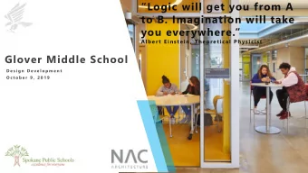 Logic will get you from A  to B. Imagination will take  you everywhere.  Alb er t  E instein,