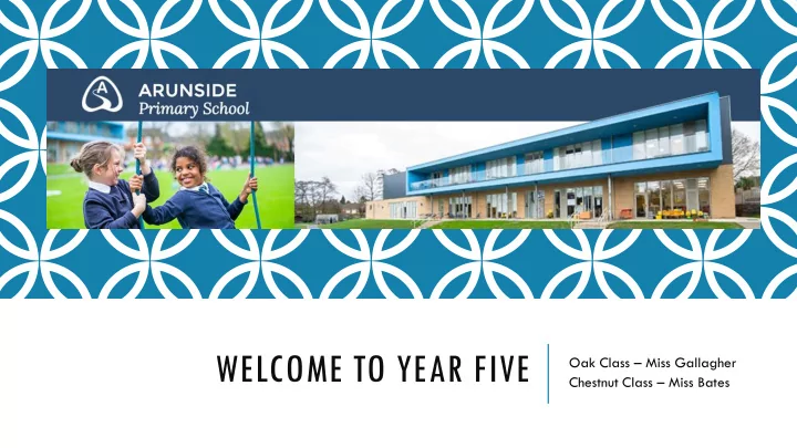 welcome to year five