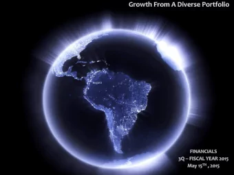 RESULTADOS FINANCIEROS  2Q - ao fiscal 2015  Febrero 16 de 2015, Bogot  STRATEGY  Main