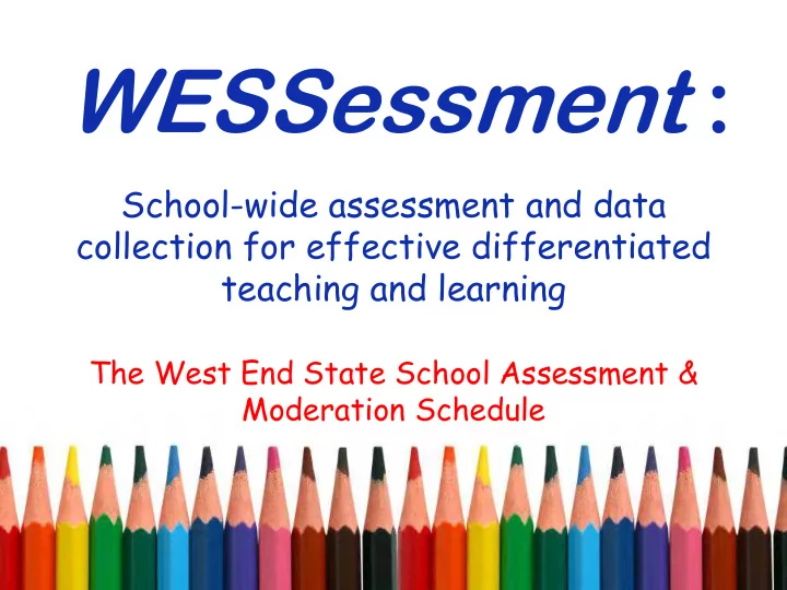 wessessment