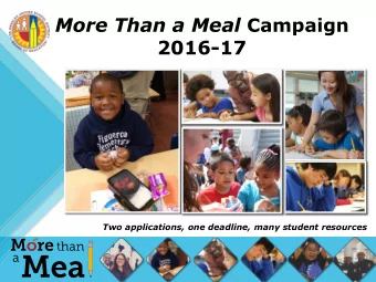 2015-16 Results: Thank You!  Goal = 415,000 apps  Actual = 427,695 apps  $30,000 in