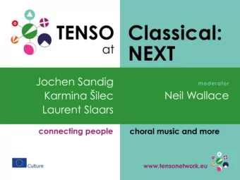 names speakers  www.tensonetwork.eu  www.tensonetwork.eu  Tenso Network Europe  founded in 2005 by