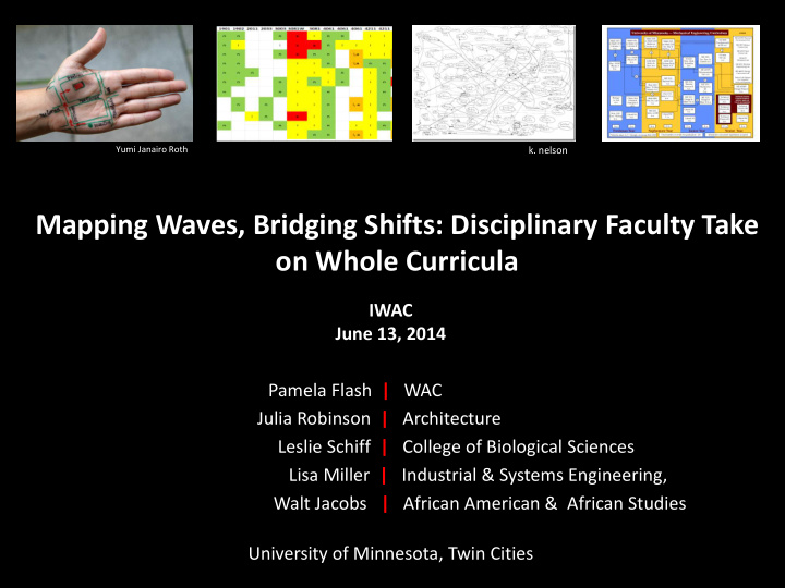 mapping waves bridging shifts disciplinary faculty take