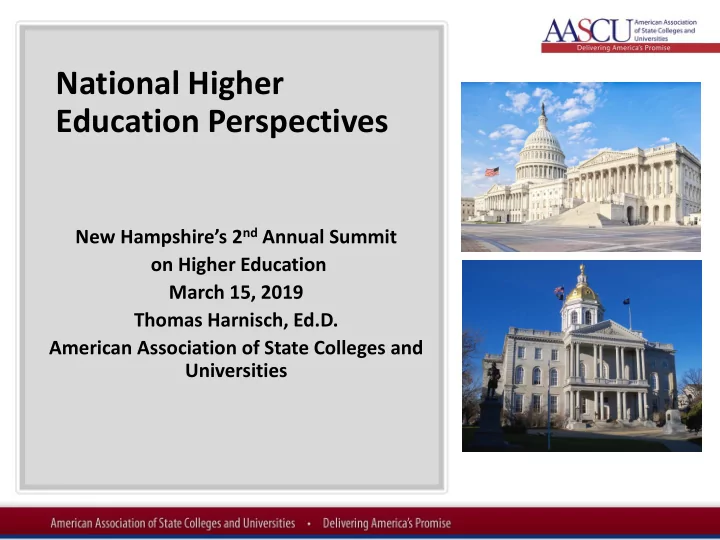 education perspectives