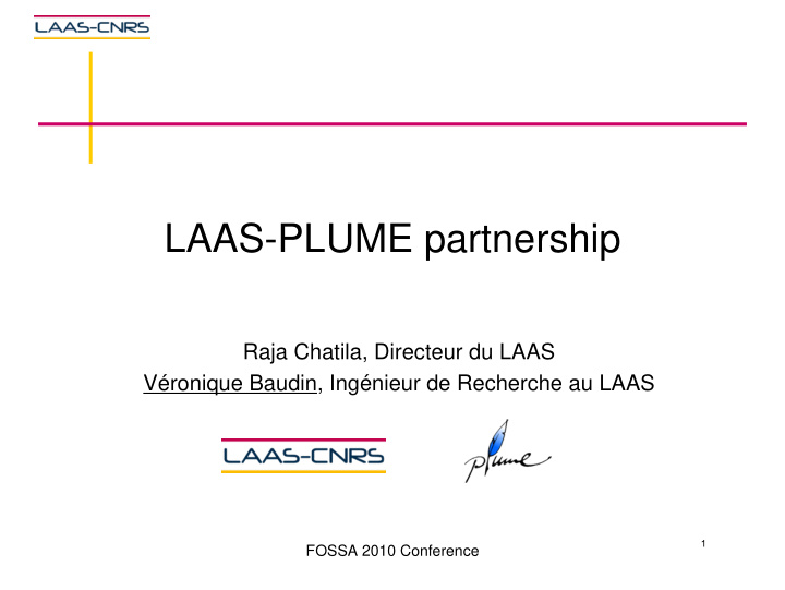 laas plume partnership