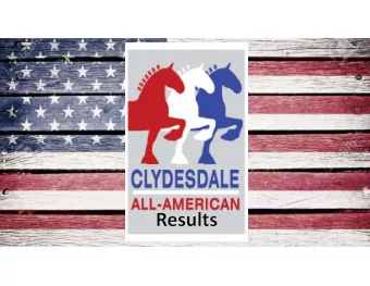 Iron Horse MM Steele Owner: Wismer Clydes, Amherstburg, Ontario Breeder: Linda Harmon  Dodge,