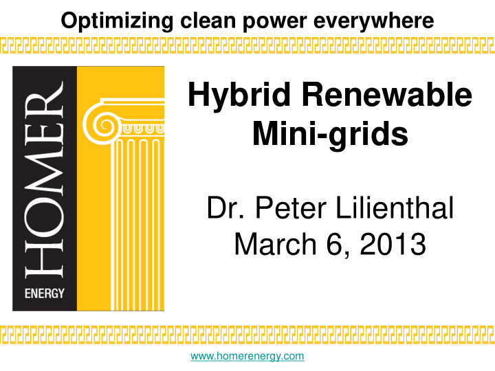 hybrid renewable