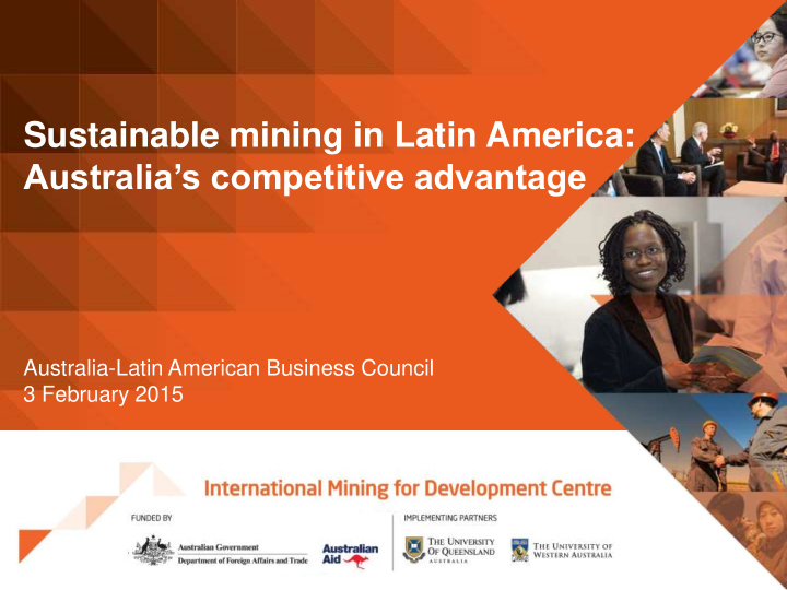 sustainable mining in latin america
