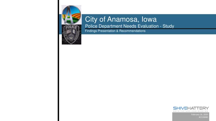 city of anamosa iowa