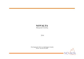 Management Consulting   Prinz Eugen-Str. 46/15  A-1040