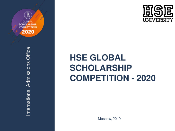 hse global scholarship competition 2020