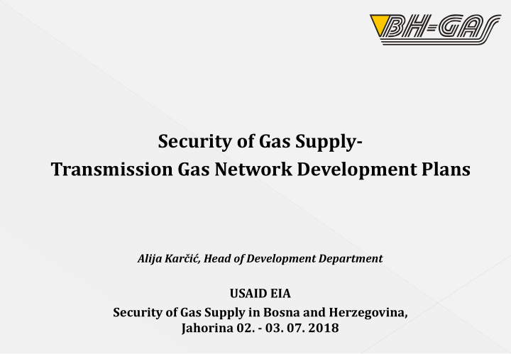 security of gas supply transmission gas network