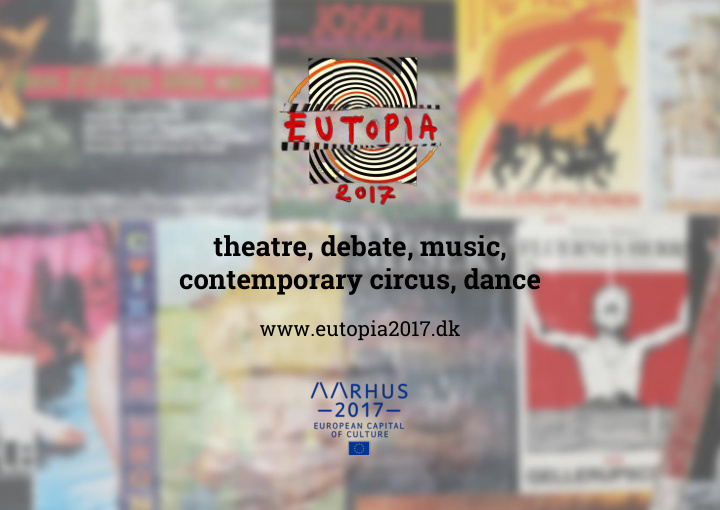 theatre debate music contemporary circus dance