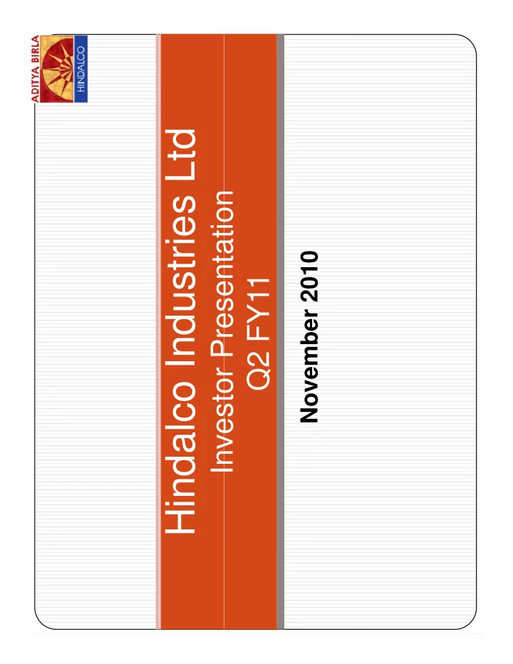 hindalco industries ltd