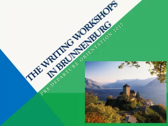 &amp; STAFF  Academic Director: John Gery  Program Director: Jarred Marlatt  Program