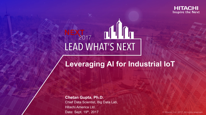 leveraging ai for industrial iot