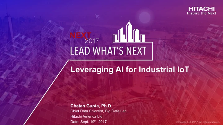 leveraging ai for industrial iot