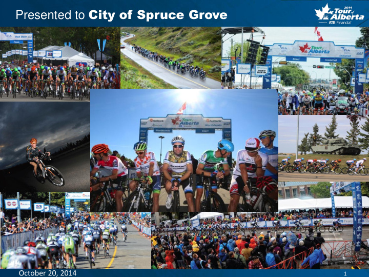 presented to city of spruce grove