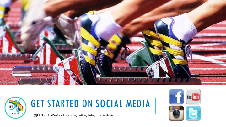 get started on social media