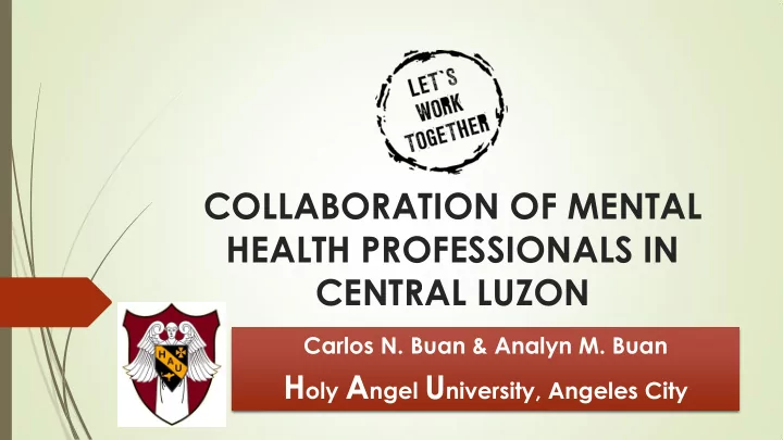 health professionals in