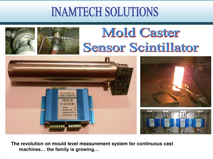 the revolution on mould level measurement system for