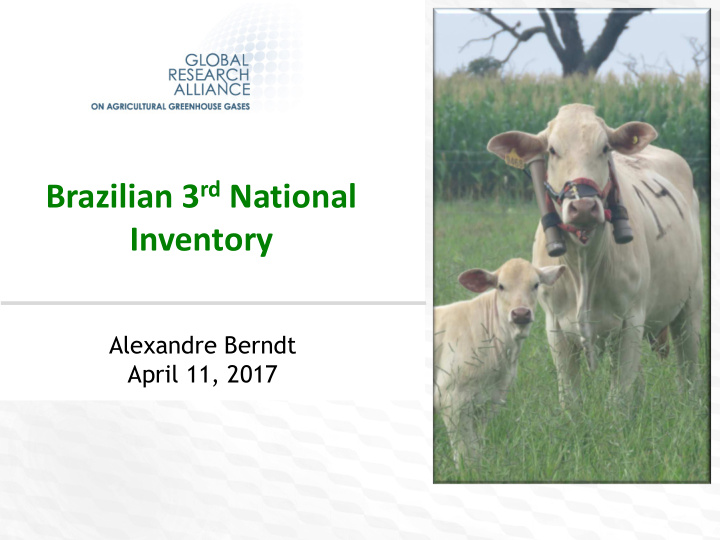 brazilian 3 rd national inventory