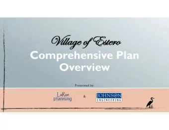 i|tzx y Xx  Comprehensive Plan  Overview  Presented by:  &amp;  Order of Presentation