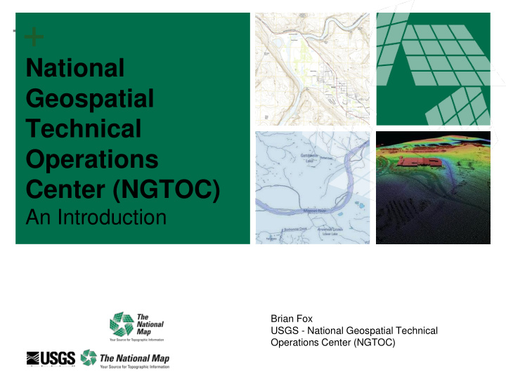 national geospatial technical operations center ngtoc an
