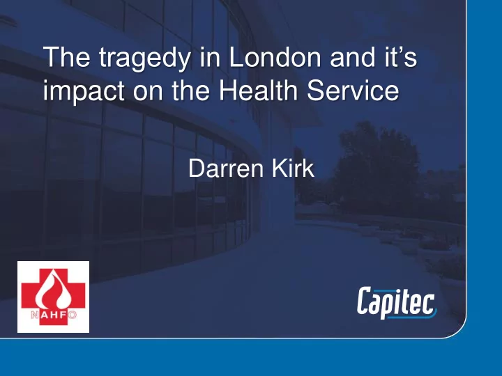 impact on the health service