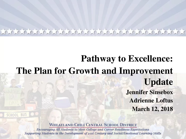 pathway to excellence