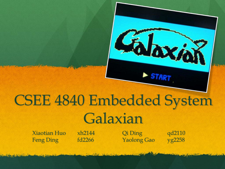 csee 4840 embedded system