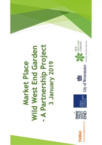 Aims  Objectives    Deliver Fitzwest vision of a liveable neighbourhood by creating a new much