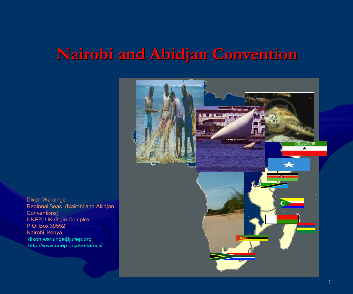 nairobi and abidjan convention nairobi and abidjan