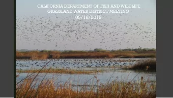 05/18/2019  2018 Waterfowl Season Totals  WATERFOWL  (=2017 season)  HUNTERS  DUCKS  GEESE  AVERAGE