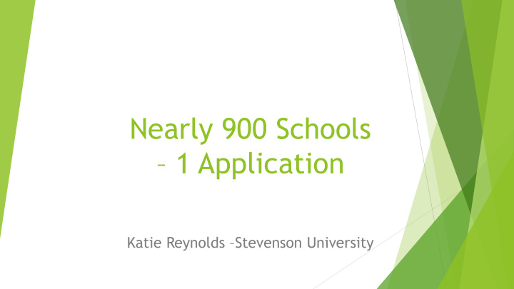 nearly 900 schools
