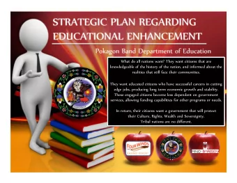 STRATEGIC PLAN REGARDING  STRATEGIC PLAN REGARDING  EDUCATIONAL ENHANCEMENT  EDUCATIONAL