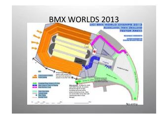 BMX  WORLDS  2013    No  entry    Vector  Arena