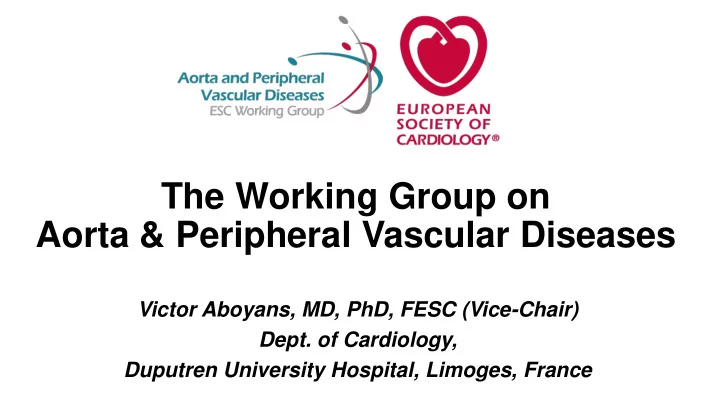 aorta amp peripheral vascular diseases