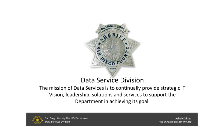 data service division