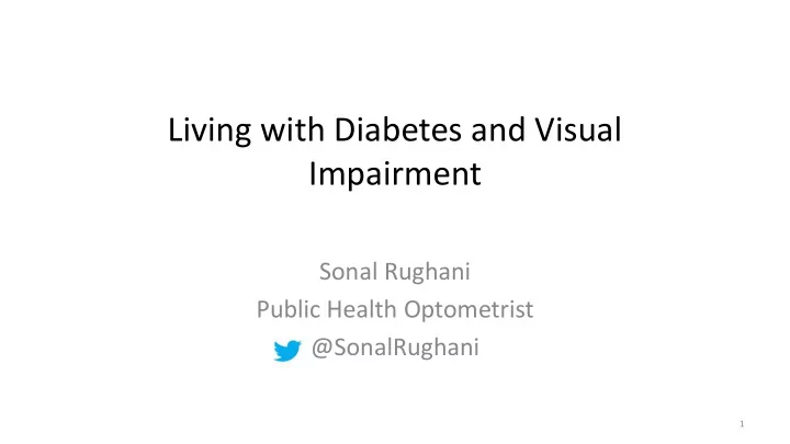 impairment