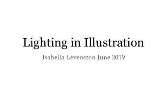 Lighting in Illustration  Isabella Levenston June 2019  Thumbnails  Process  thumbnail  sketch
