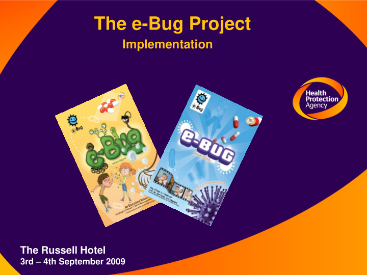 the e bug project