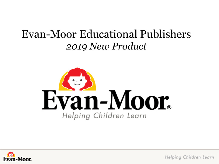 evan moor educational publishers