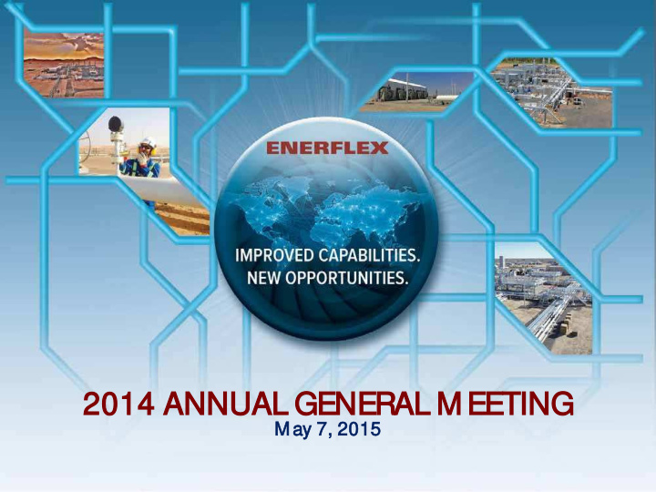 2014 a annual ge al general m al meeting