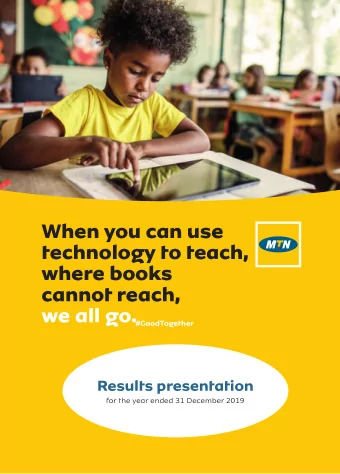 When you can use  technology to teach,  where books  cannot reach,  we all go.  #GoodTogether