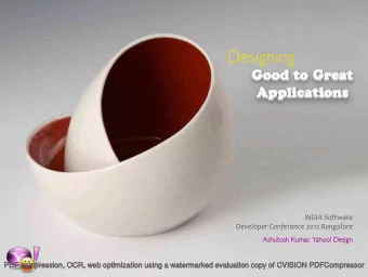 Designing !  !&quot;#!$%&amp;'()*+,-%%  #-.-/'0-,%1'2(-,-23-%4564%7+28+/',-%  Ash  Ashutosh  osh