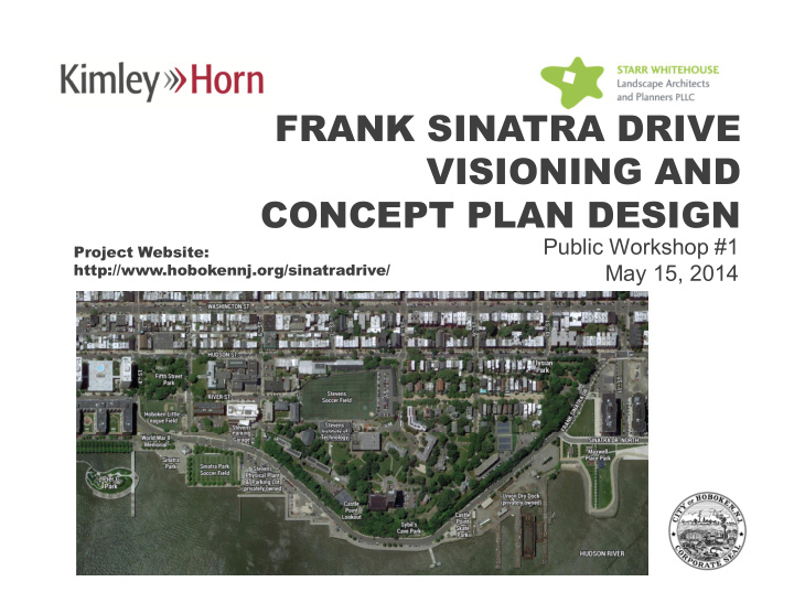 frank sinatra drive visioning and concept plan design