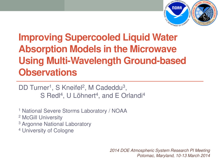 improving supercooled liquid water absorption models in