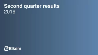 2019  Agenda  Helge Aasen, CEO  Business update  Outlook  Morten Viga, CFO  Financial performance
