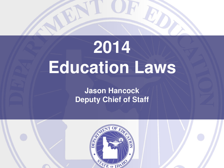 2014 education laws